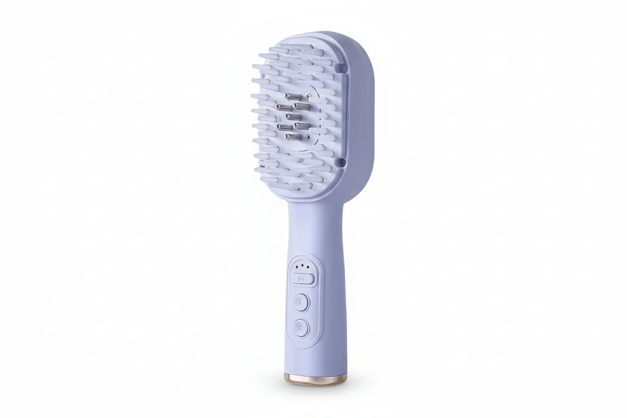 GlowTech Humidifying electric hair comb™