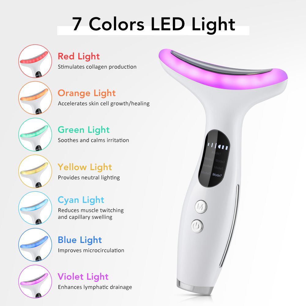 GlowTech DermaWave 7-in-1 LED Therapy Massager™